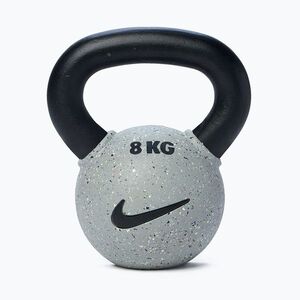 Golyós súlyzó Nike Strength Rubber Coated 8 kg smoke grey (Rubber Coated KRCU-GC08) kép