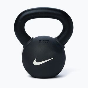 Kettlebell Nike Strength Rubber Coated 8 kg black/white (Rubber Coated KRCU-1008) kép