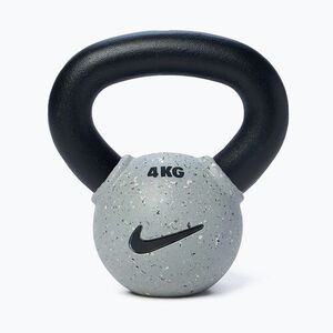 Kettlebell Nike Strength Rubber Coated 4 kg smoke grey (Rubber Coated KRCU-GC04) kép