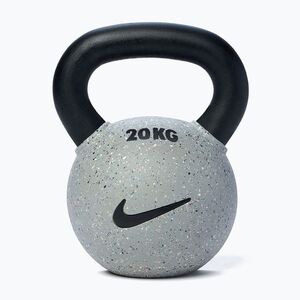 Kettlebell Nike Strength Rubber Coated 20 kg smoke grey (Rubber Coated KRCU-GC20) kép