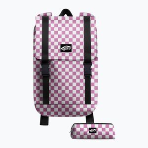 Városi hátizsák Vans Utility 18 l checkerboard pink fizz (Utility VN000PSFFRQ) kép