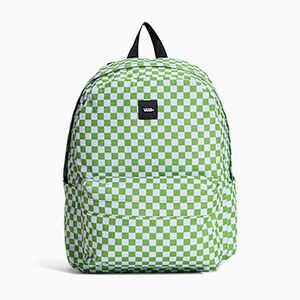 Városi hátizsák Vans Old Skool Check 22 l checkerboard lime burst (Old Skool Check VN000H4XFPB) kép