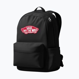 Hátizsák városi gyermek Vans Old Skool Grom 18 l black/chili pepper (Old Skool Grom VN000H56A2T) kép