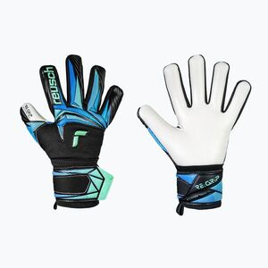Reusch Attrakt RE: GRIP NC Junior black/ocean light gyerek kapus kesztyű (Attrakt RE: GRIP NC Junior 5672535-7272) kép