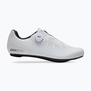 Férfi országúti kerékpáros cipő Giro Cadet II white (Cadet II GR-39097-008) kép