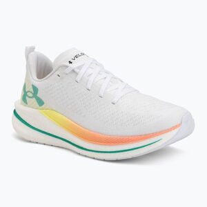 Női futócipő Under Armour Velociti SPD white/orange bloc/metallic silver (Velociti SPD 6000017-104) kép