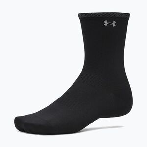 Under Armour Velociti Lite Crew zokni ultimate black/ultimate black/ultimate black (Velociti Lite Crew 6009334) kép