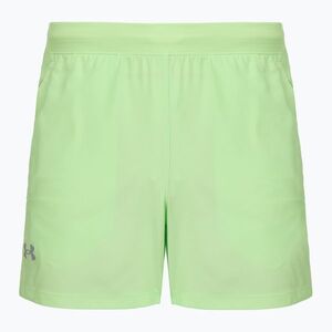 Férfi futóshort Under Armour Launch 5" lumos lime/white (Launch 5" 1382617-712) kép