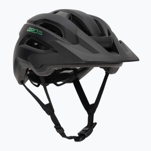 Gyerek kerékpáros sisak Giro Fixture II MIPS matte black/vivid green (Fixture II Mips JR GR-39344-151) kép