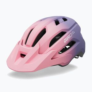 Gyermek kerékpáros sisak Giro Fixture II matte light pink/purple fade (Fixture II JR GR-39346-A07) kép