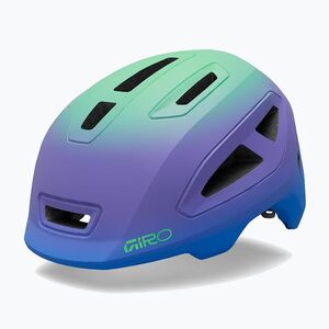 Gyerek kerékpáros sisak Giro Scamp II matte blue jewel/vivid green (Scamp II Jr GR-39350-071) kép