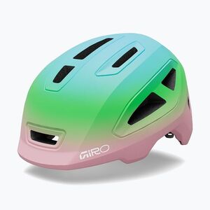 Gyerek kerékpáros sisak Giro Scamp II matte light pink/green fade (Scamp II Jr GR-39350-E10) kép