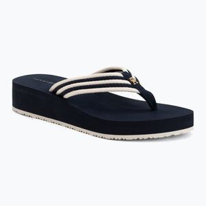 Női flip-flop papucsok Tommy Hilfiger Stripe Summer space blue (Stripe Summer FW0FW09196DW6) kép