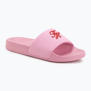 Női papucsok Tommy Hilfiger Script Pool rose petal (Script Pool FW0FW09286TOR) kép