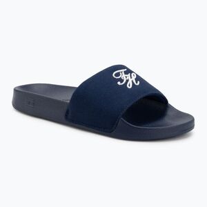 Női papucsok Tommy Hilfiger Script Pool preppy navy (Script Pool FW0FW09286C7G) kép