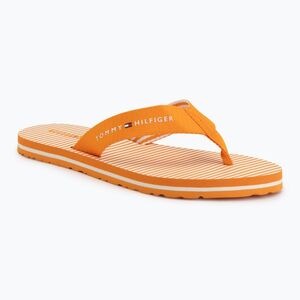 Női flip-flop papucsok Tommy Hilfiger Ithaca Stripe Summer orange hype (Ithaca Stripe Summer FW0FW09192SGD) kép