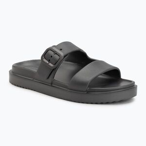 Női papucsok Tommy Hilfiger Double Strap Sandal Pearl dark grey pearlized (Double Strap Sandal Pearl FW0FW091140IR) kép