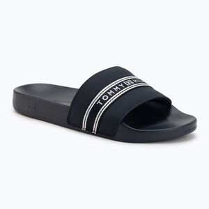 Női papucsok Tommy Hilfiger Webbing Pool space blue (Webbing Pool FW0FW09359DW6) kép