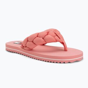 Női flip-flop papucsok Tommy Hilfiger Braided Thong enchanted pink (Braided Thong EN0EN02877TI5) kép