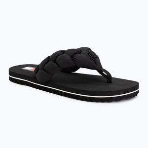 Női flip-flop papucsok Tommy Hilfiger Braided Thong black (Braided Thong EN0EN02877BDS) kép