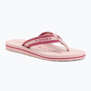 Női papucsok Tommy Hilfiger Webbing Summer Sandal foggy pink (Webbing Summer Sandal FW0FW09193) kép