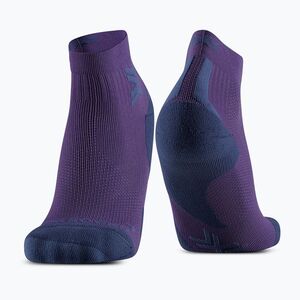 Női zokni X-Socks Run Discover Ankle neobergine/x black (Run Discover Ankle XSR7DIS24M) kép