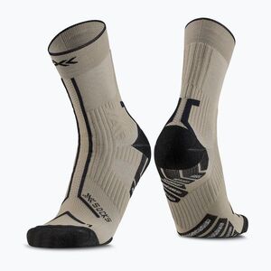 Zokni X-Socks Trailrun Terraskin Expert Crew sand/dark sand (Trailrun Terraskin Expert Crew XSRQXTS25M) kép