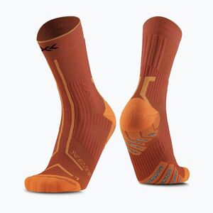 Zokni X-Socks Trailrun Terraskin Expert Crew burnt red/orange (Trailrun Terraskin Expert Crew XSRQXTS25M) kép