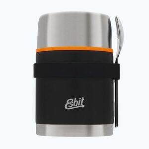 Ételtermosz evőeszközökkel Esbit Stainless Steel Food Jug 750 ml black (Stainless Steel Food Jug FJ750ML-BK-2SL-S) kép