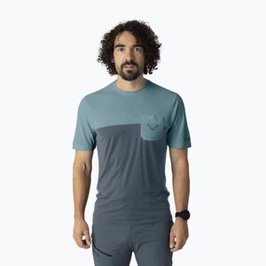 Férfi túrapóló DYNAFIT Transalper Pocket smoke/blue/0720 (Transalper Pocket 08-0000071949) kép