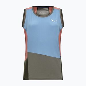 Női trekking tank top Salewa Puez Sporty Dry morning blue multi (Puez Sporty Dry Tank 00-0000028634) kép
