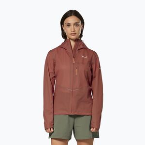 Női esőkabát Salewa Pedroc 2 PTX 2.5 Light etruscan red (Pedroc 2 PTX 2.5 Light 00-0000029283) kép