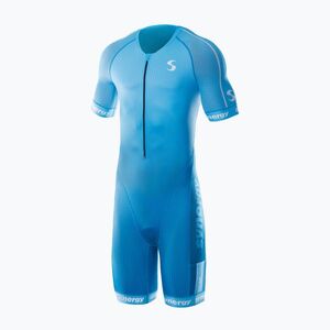 Férfi triatlon ruha Synergy Elite Short Sleeve Trisuit cobalt blue (Elite Short Sleeve SYN-TRSTE-BC-M-SS-COBBLU-01-SM) kép