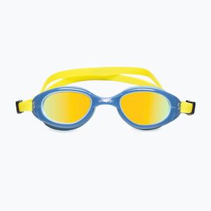 Úszószemüveg Synergy TriSight Silicone blue/gold (TriSight Silicone SYN-GOGGL-BD-SIL-BLK-1) kép
