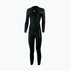 Női triatlon neoprén ruha Synergy Hyperion Full Sleeve black (Hyperion Full Sleeve SYN-WTSUT-BE-W-HY-FU-02-P2) kép