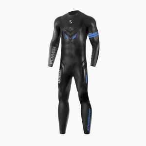 Férfi triatlon neoprén ruha Synergy Endorphin Full Sleeve 5/3 mm black/blue (Endorphin FullSleeve SYN-WTSUT-00BJ-M-02-END-FU-S2) kép