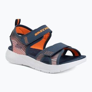 Gyerek szandál SKECHERS Microspec-Splash blue (Microspec-Splash 407034L NVOR) kép