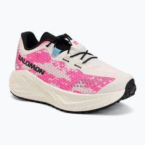 Női futócipő Salomon Aero Glide 4 GRVL vanilla ice/knockout pink/black (Aero Glide 4 GRVL L49175400) kép
