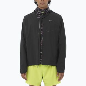 Férfi futódzseki Salomon Bonatti Waterproof dee black (Bonatti Waterproof LC2768500) kép