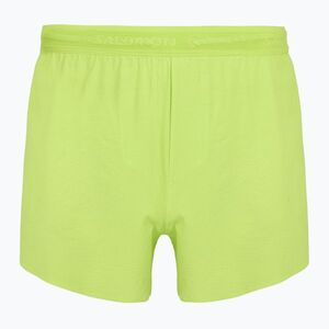 Salomon Sense Aero férfi futóshort SPLT 3 "acid lime" (Sense Aero SPLT 3" LC2758700) kép