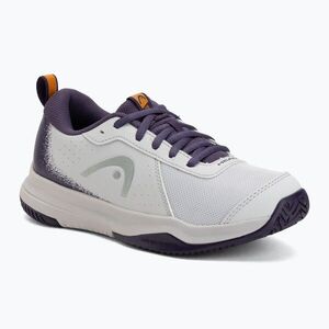 Gyerek teniszcipő HEAD Sprint Court 4.0 light grey/purple (Sprint Court 4.0 Jr 275426) kép
