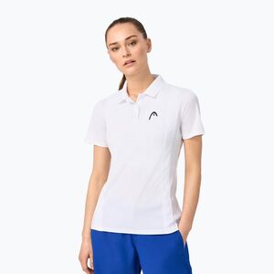 Női teniszpóló HEAD Club 25 Tech Polo W white (Club 25 Tech Polo W 814715) kép