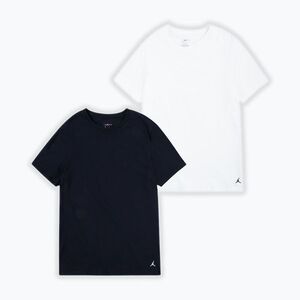 Férfi póló Jordan JHM Flight Base Tee 2 db fekete/fehér (Jordan JHM Flight Base Tee JM0625-F66) kép