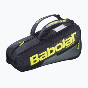 Tenisz táska Babolat RH Carlitos Junior 35 l black/fluorescent yellow (RH Carlitos Junior 751247) kép