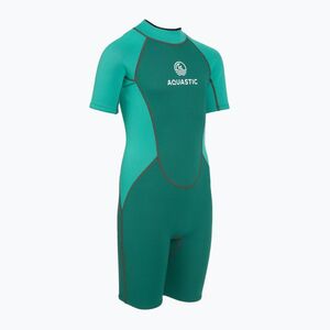 Gyerek úszóruha hab AQUASTIC Wavey Jrg 2 mm türkiz (Wavey Jrg AQS-B6AP052-TURQ) kép