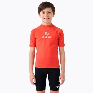 Gyerek póló AQUASTIC Rimos UV 50+ UPF orange (Rimos UV 50+ UPF AQS-B6AP001-OR) kép