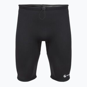 Férfi neoprén rövidnadrág AQUASTIC SeaFlex 2.0 mm fekete (SeaFlex AQS-B6AP009-BLK) kép
