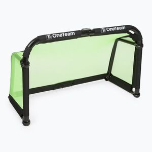 Focikapu OneTeam Swiftgoal 120 x 70 cm black/green (Swiftgoal OTM-B6AP84-BLK) kép