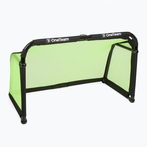 Focikapu OneTeam SWIFTGOAL 150 x 90 cm foldable black/green (Swiftgoal OTM-B6AP85-BLK) kép