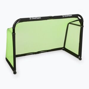 Focikapu OneTeam SWIFTGOAL 180 x 120 cm foldable black/green (Swiftgoal OTM-B6AP86-BLK) kép